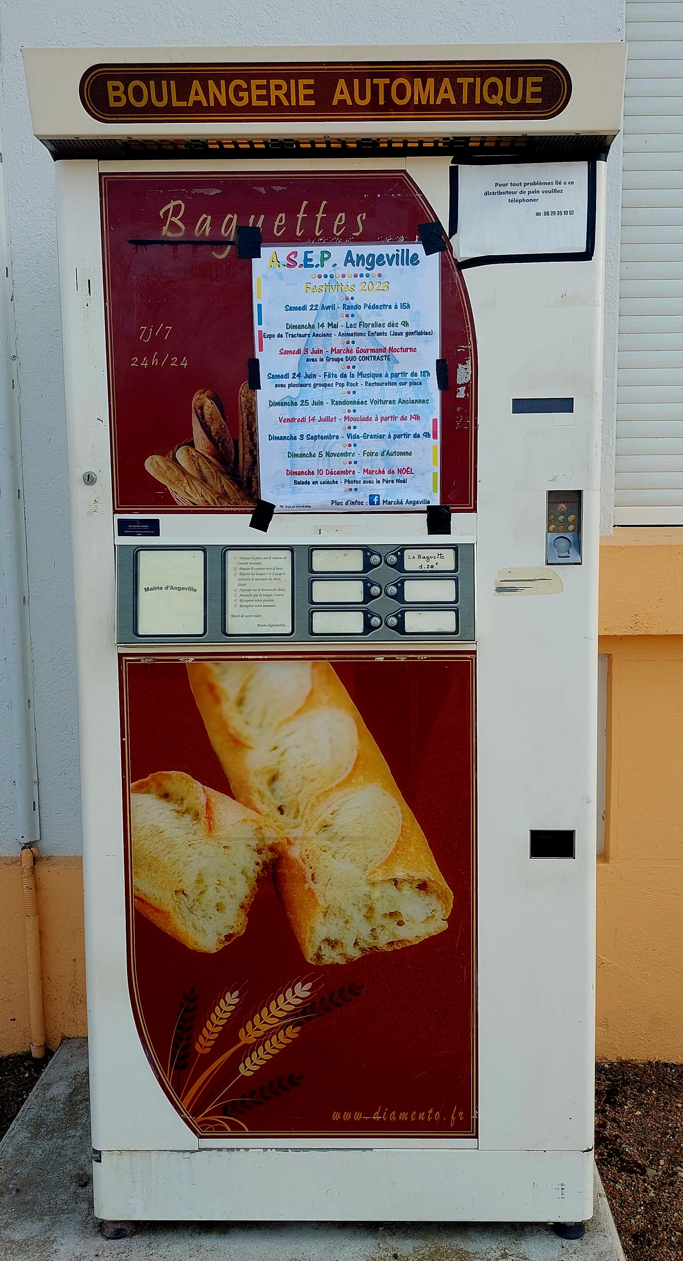 Machine à pain d'Angeville